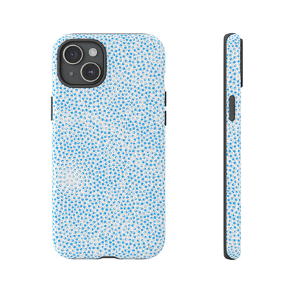 Blue Dot-iPhone Case