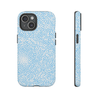 Blue Dot-iPhone Case