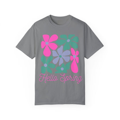 Hello Spring-Dyed Tee