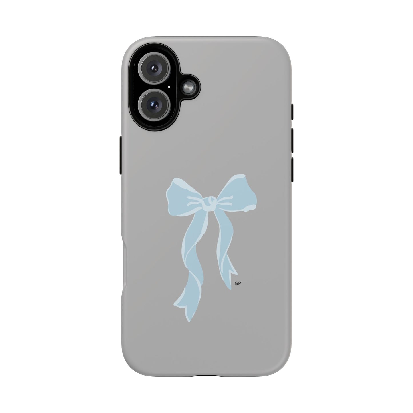 Blue Coquette Bow-iPhone Case