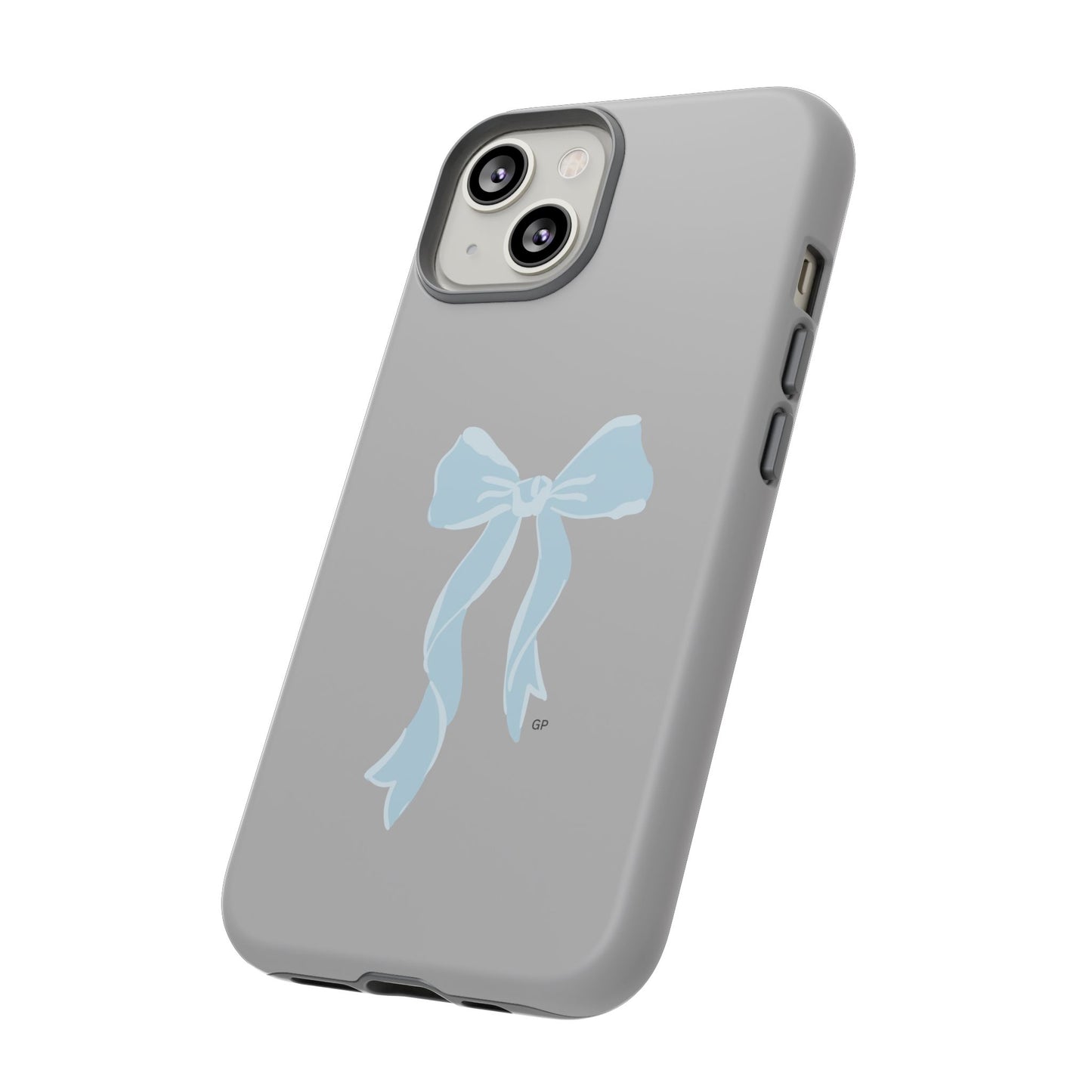 Blue Coquette Bow-iPhone Case