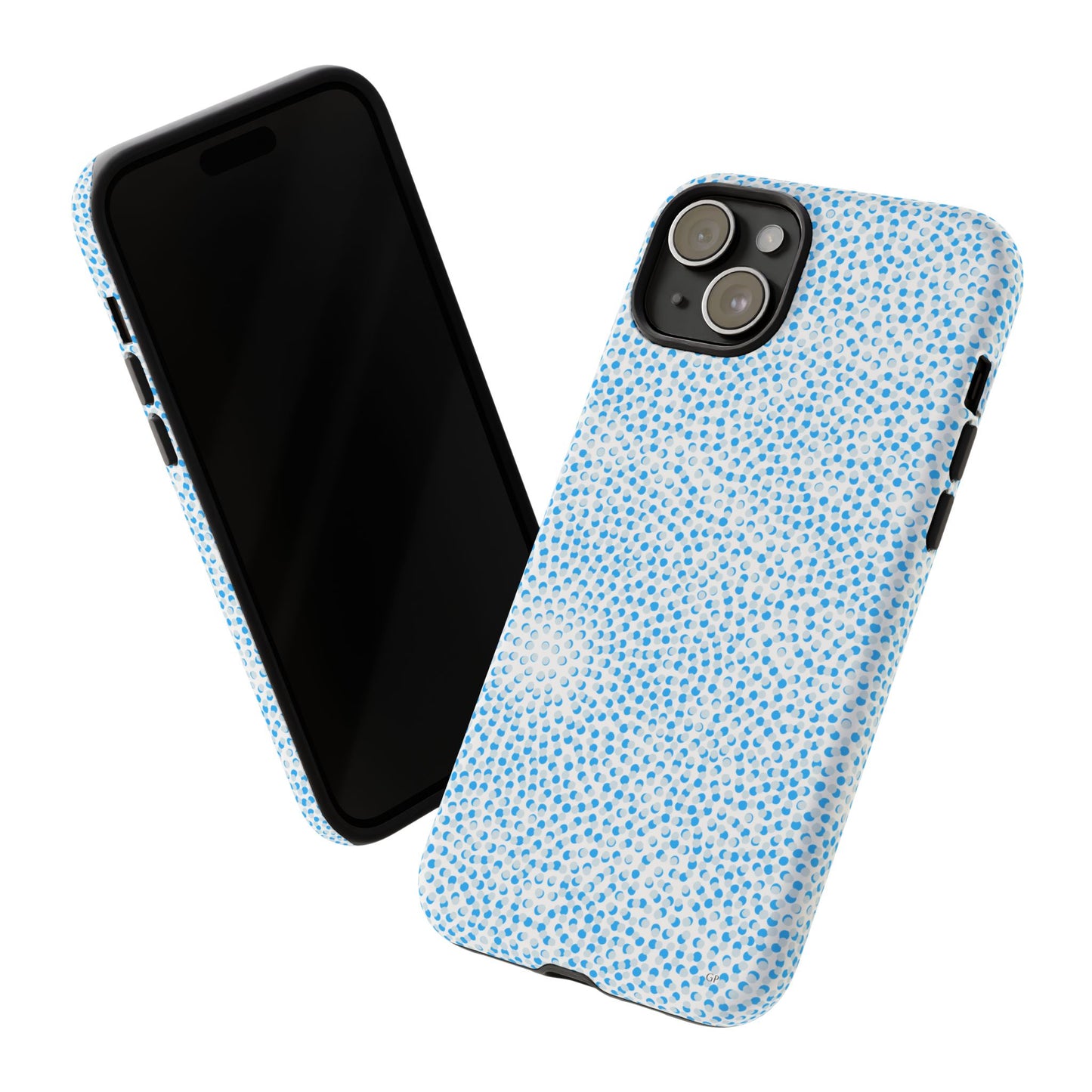 Blue Dot-iPhone Case