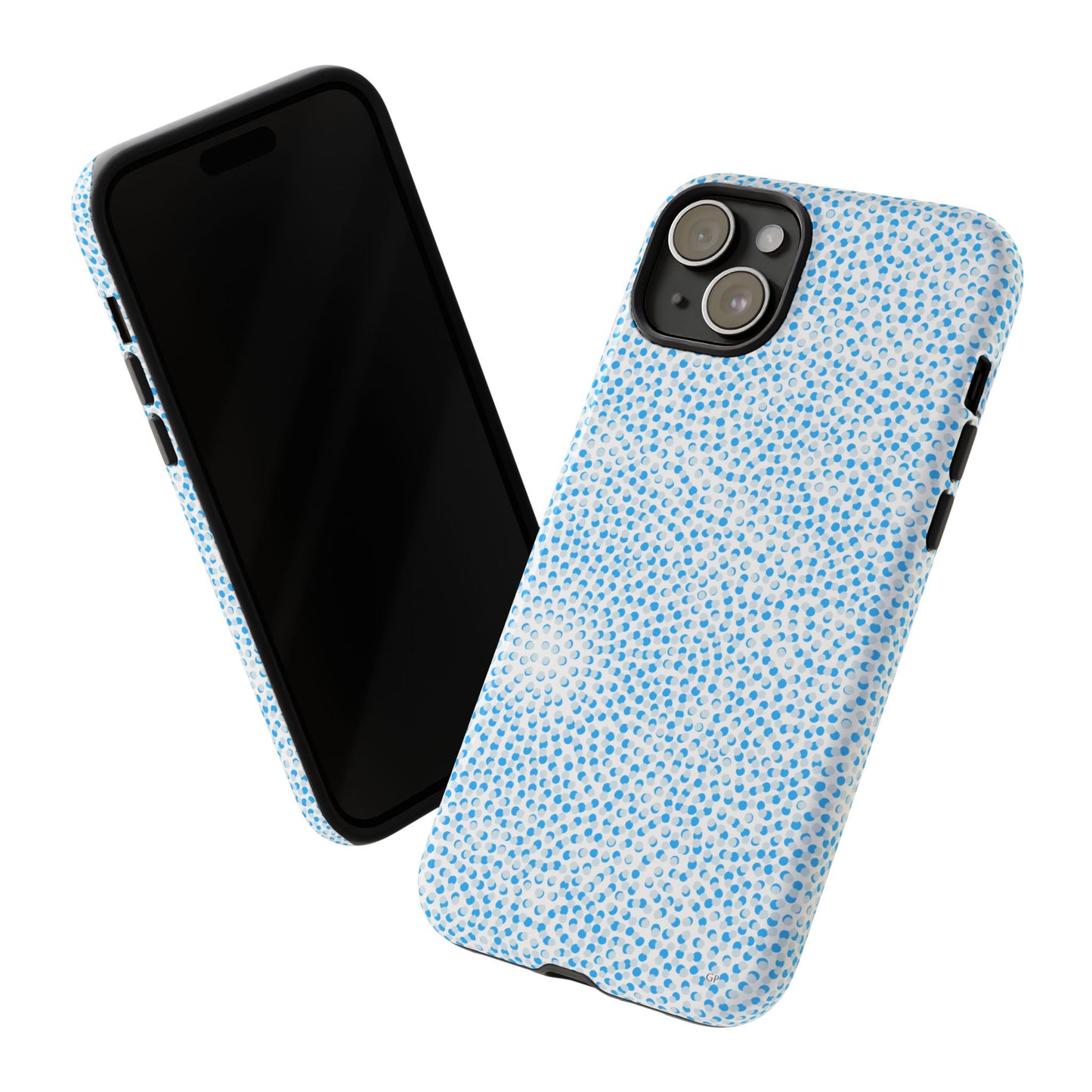 Blue Dot-iPhone Case