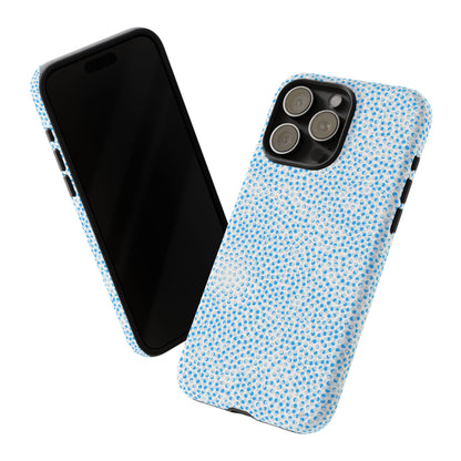 Blue Dot-iPhone Case