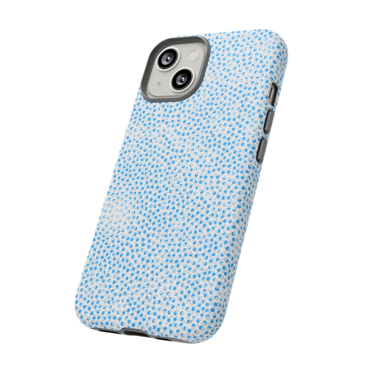 Blue Dot-iPhone Case