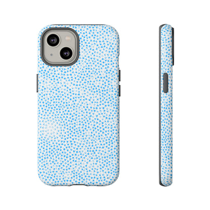 Blue Dot-iPhone Case