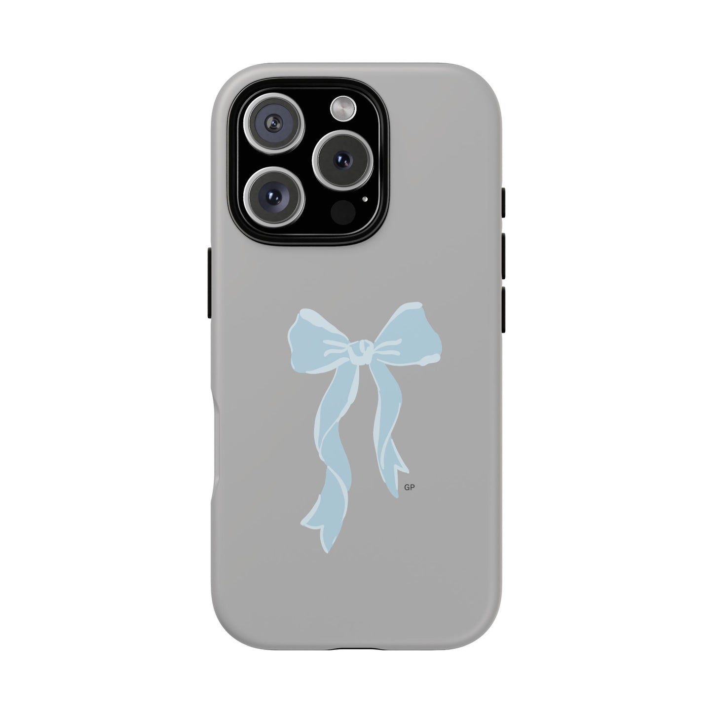 Blue Coquette Bow-iPhone Case