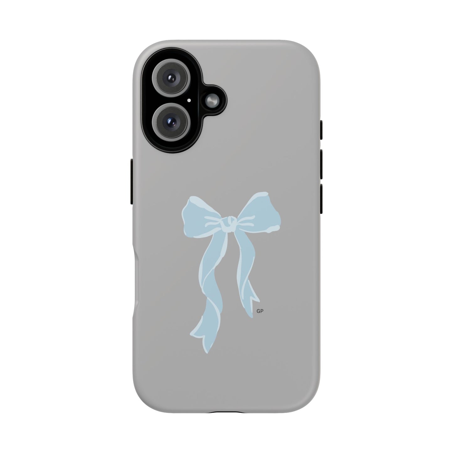 Blue Coquette Bow-iPhone Case