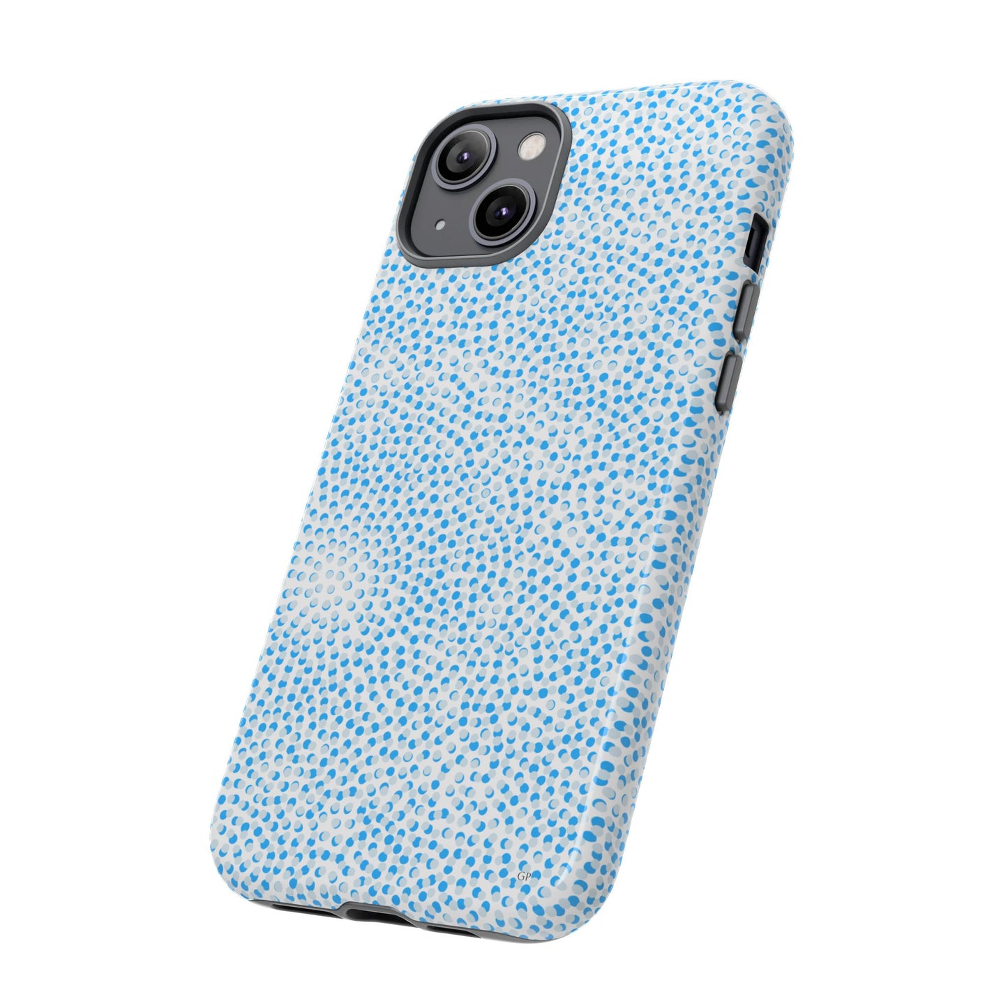 Blue Dot-iPhone Case