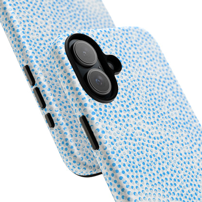 Blue Dot-iPhone Case