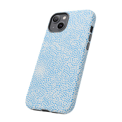 Blue Dot-iPhone Case