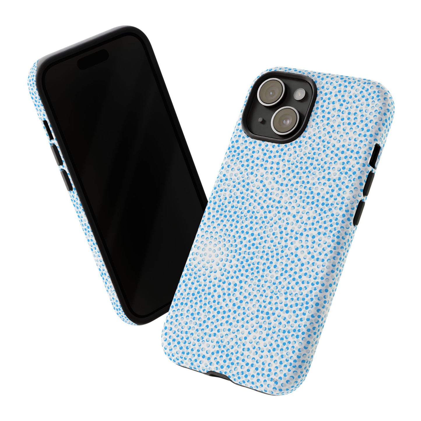 Blue Dot-iPhone Case