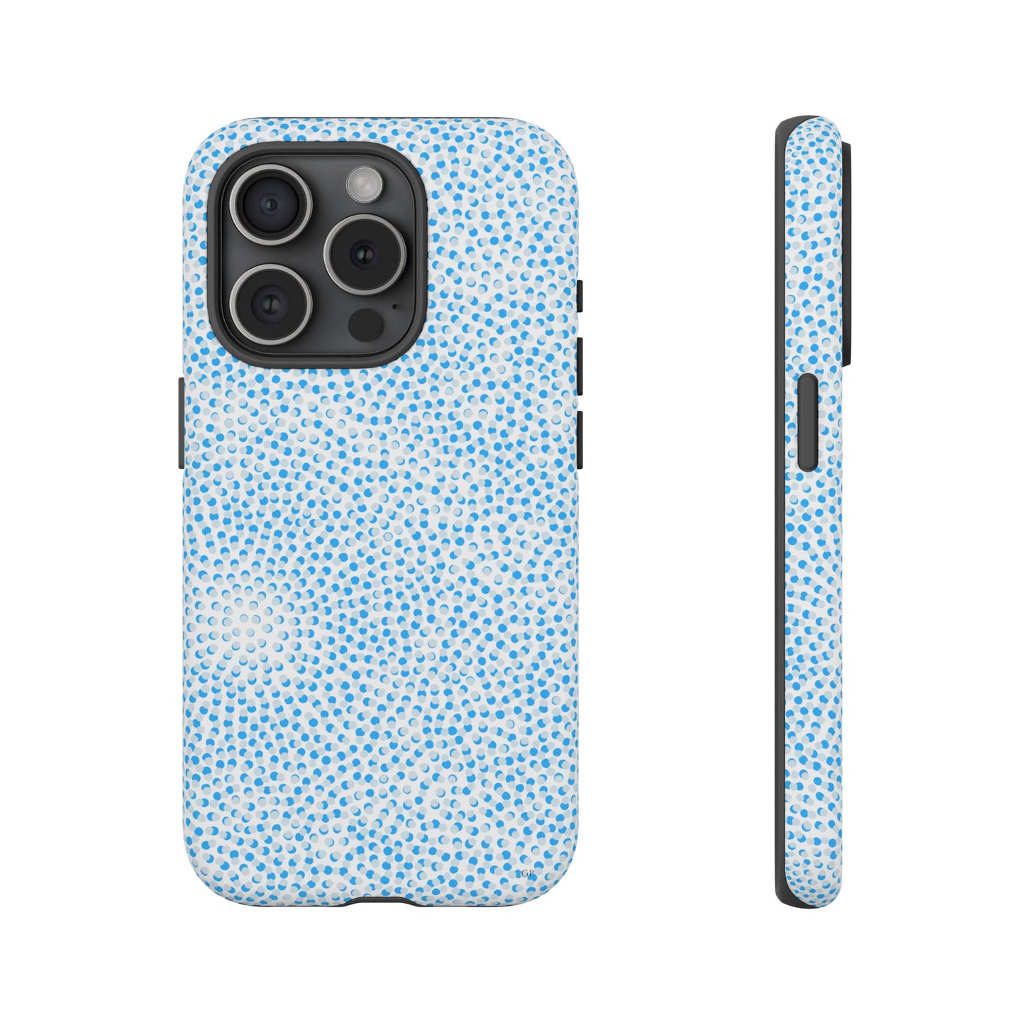 Blue Dot-iPhone Case