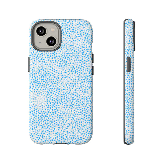 Blue Dot-iPhone Case