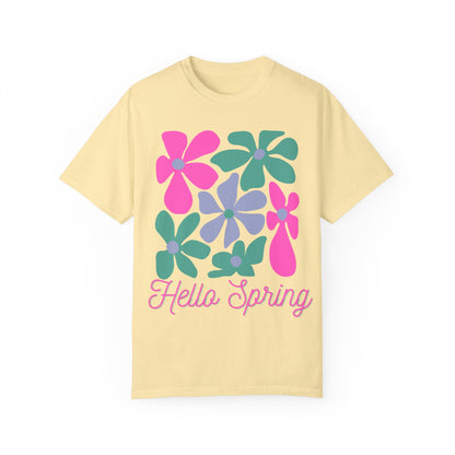 Hello Spring-Dyed Tee