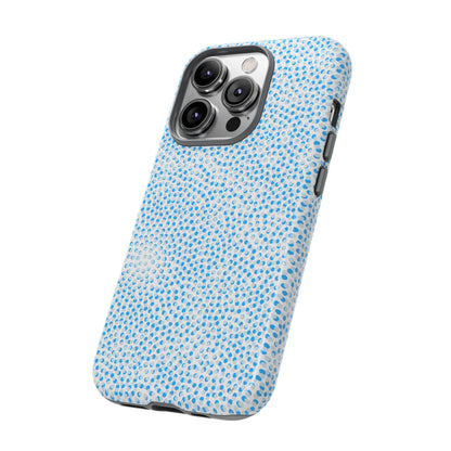 Blue Dot-iPhone Case